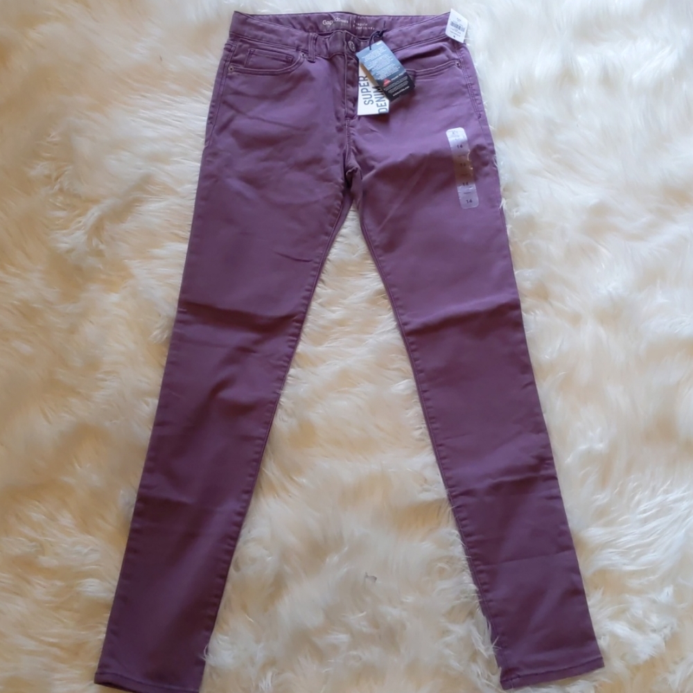 NWT Girls Gap Super Stretch Skinny Jeans